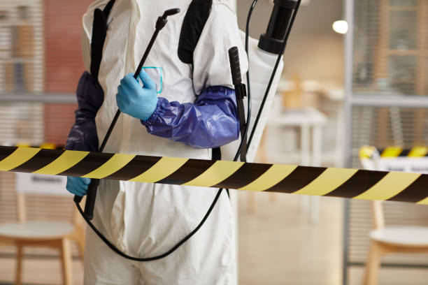 Professional Infectious Disease Decontamination technician working in Elmaton, TX